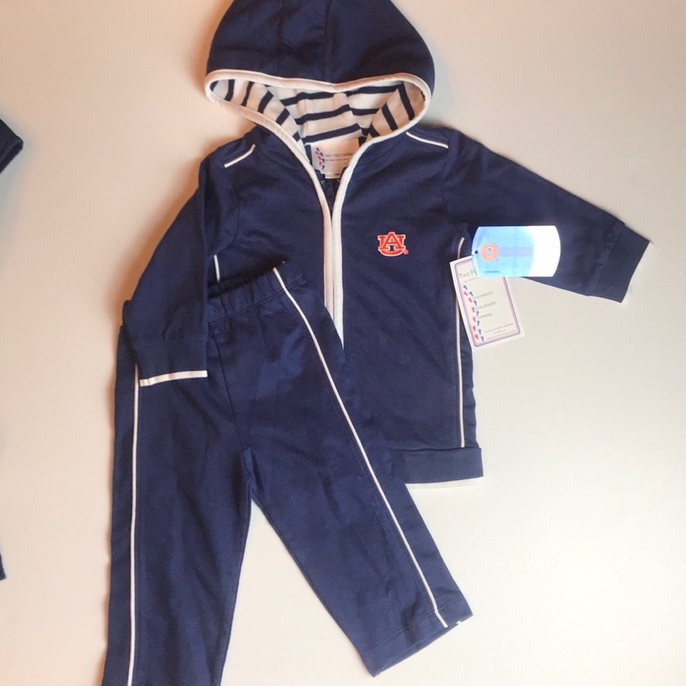 SEC AUBURN Hooded Jacket Set 18 Mo $38